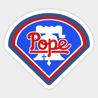 Ballpark Pontiff Sticker
